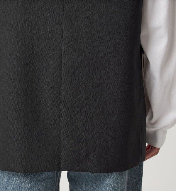 UNITED ARROWS green label relaxing「ツイードライク ジレ マシンウォッシャブル 帯電防止」|ベスト・ジレ|