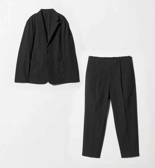 UNITED ARROWS green label relaxing「【WEB限定】JUST fit ナイロン PU リラックス セットアップ -2Wayストレッチ-」|テーラードジャケット|