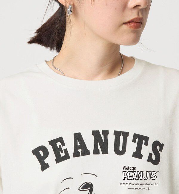 UNITED ARROWS green label relaxing「＜at ease＞PEANUTS ロングスリーブ カットソー」|Tシャツ・カットソー|