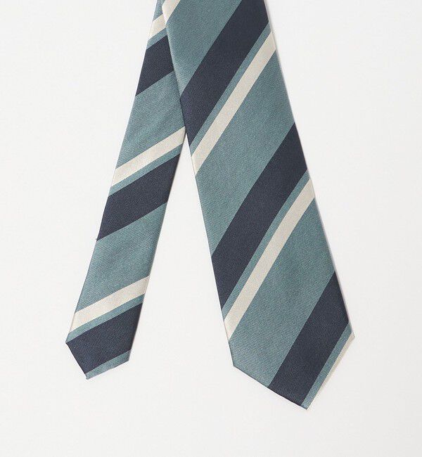 UNITED ARROWS green label relaxing「GLR シルク2 8.0cm ストライプ3 ネクタイ」|ネクタイ・蝶ネクタイ|