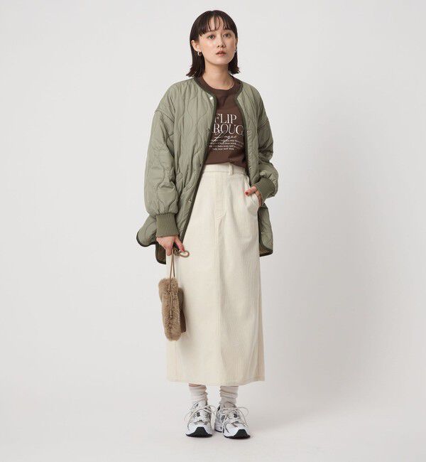 UNITED ARROWS green label relaxing「ブックストア ロゴ ロングスリーブ Tシャツ」|Tシャツ・カットソー|