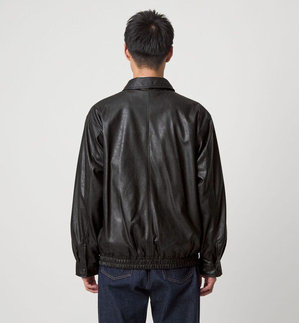 UNITED ARROWS green label relaxing「A2 レザーライク ブルゾン」|ブルゾン・スタジャン|