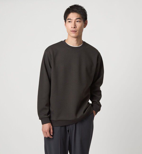 UNITED ARROWS green label relaxing「ツイル パフ クルーネック カットソー」|Tシャツ・カットソー|