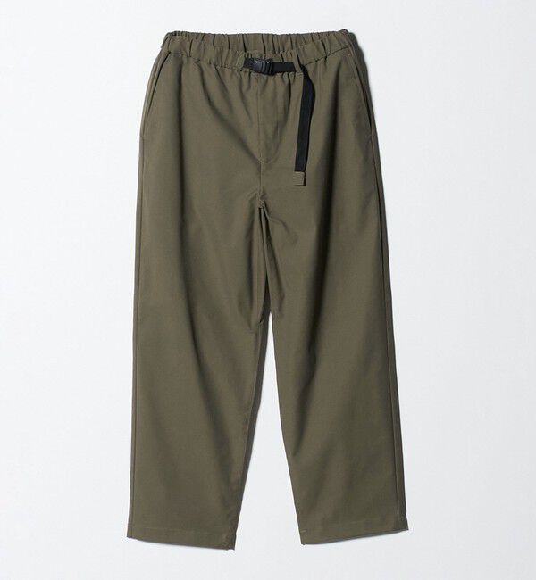 UNITED ARROWS green label relaxing「【WEB限定】ポリエステル ツイル クイックベルト W3 イージーパンツ -ストレッチ-」|チノ|