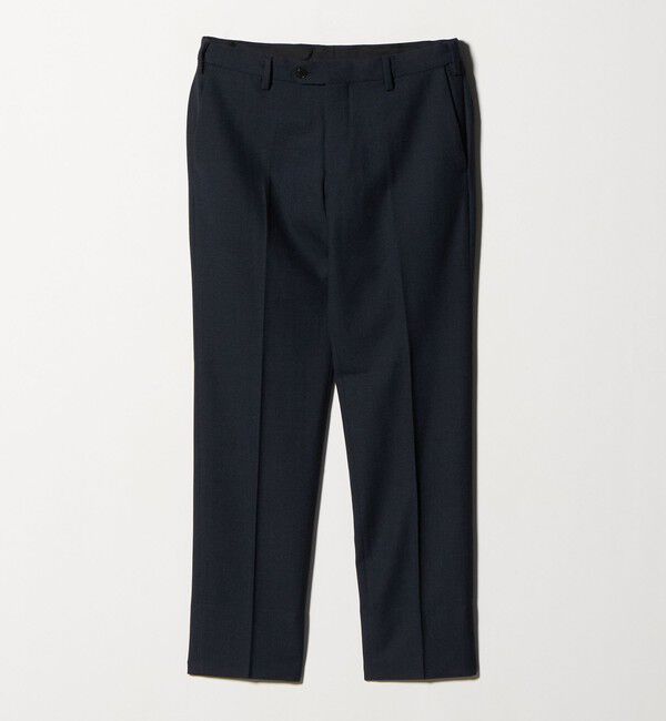 UNITED ARROWS green label relaxing「A+ TWPU バーズアイ スリム アジャスター スラックス -ウォッシャブル・ストレッチ-」|スラックス|