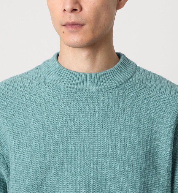 UNITED ARROWS green label relaxing「ハミルトンラム ワイドネック ニット」|ニット・セーター|