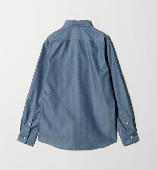 UNITED ARROWS green label relaxing「エブリット Cブラッシュド ヘリンボーン スナップ ボタンダウン シャツ -イージーアイロン・抗菌-」|シャツ・ブラウス|