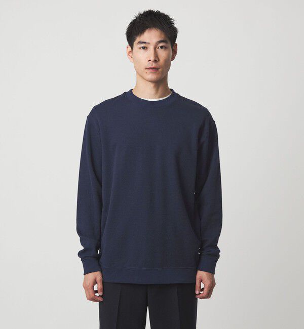 UNITED ARROWS green label relaxing「ミラノ リブ ダブルフェイス クルーネック カットソー」|Tシャツ・カットソー|