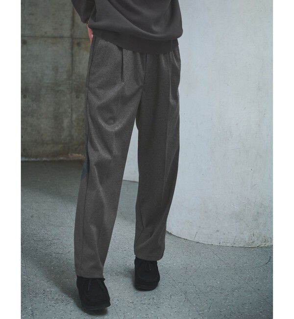 UNITED ARROWS green label relaxing「WONDER CLOTH オルマイ ワイド イージーパンツ W3 -ストレッチ-」|その他|MD.GRAY