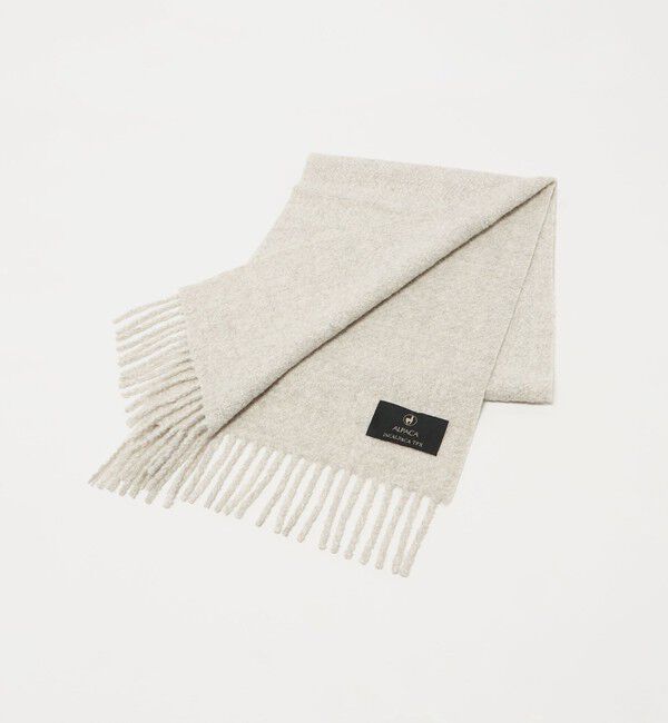 UNITED ARROWS green label relaxing「＜INCALPACA TPX＞ブークレ マフラー」|マフラー|LT.GRAY