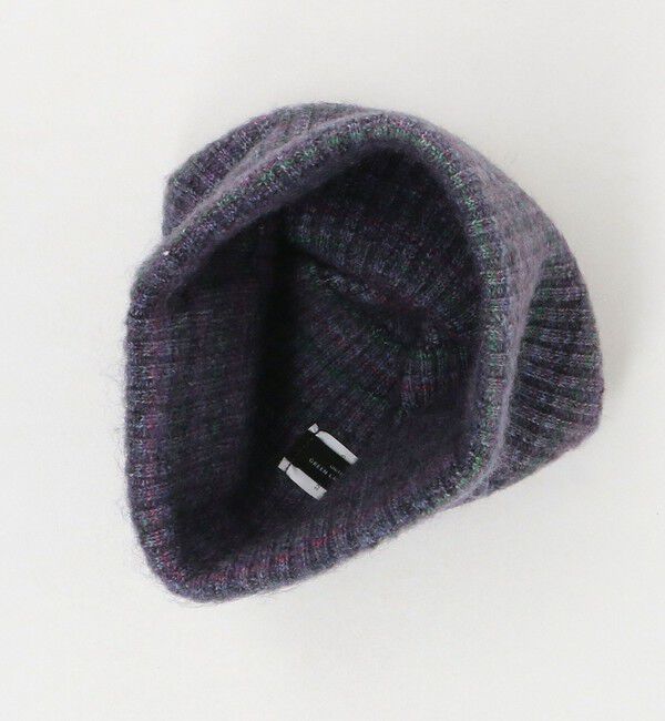 UNITED ARROWS green label relaxing「GLR ミックス ビーニー ニットキャップ」|ニット帽|