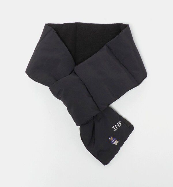 UNITED ARROWS green label relaxing「【別注】＜INFIELDER DESIGN＞BEAR  パデッド マフラー」|マフラー|BLACK