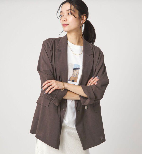 UNITED ARROWS green label relaxing「【結論シリーズ】シアーエアジャケット［size SHORTあり］」|テーラードジャケット|