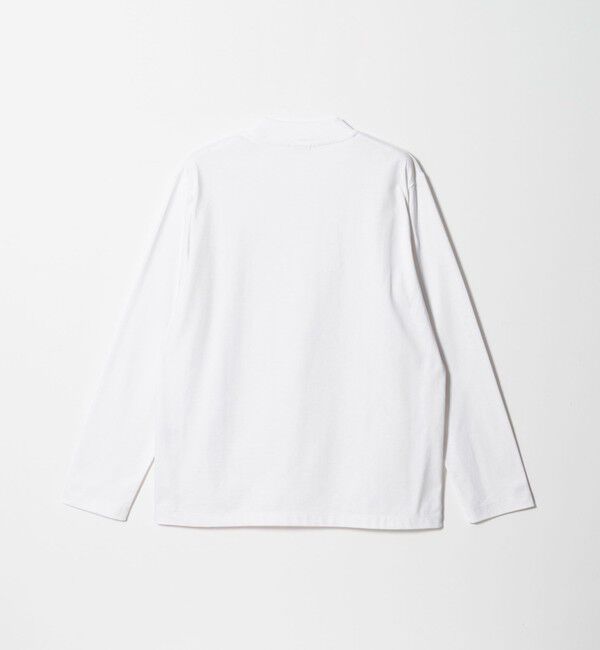 BEAUTY&YOUTH UNITED ARROWS「【WEB限定 WARDROBE SMART】クリア ガスコットン モックネック カットソー【抗菌・防臭】」|Tシャツ・カットソー|