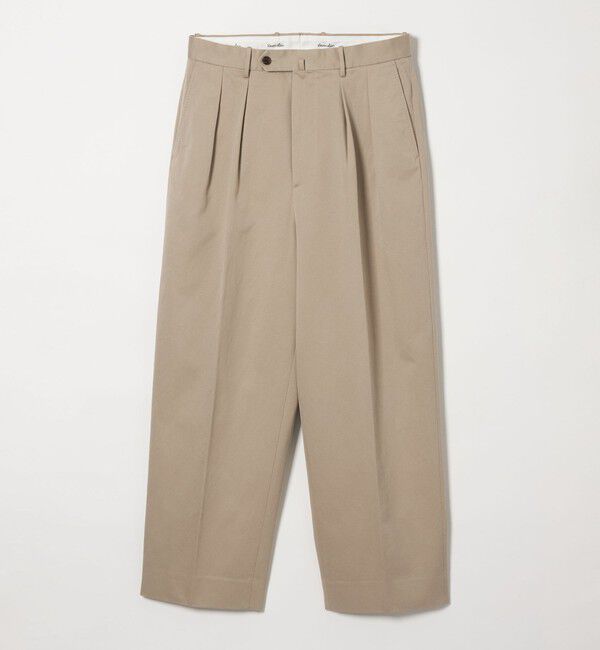 STEVEN ALAN「＜Steven Alan＞ ウエポン ニドム イン ツープリーツ ドレス トラウザーズ」|チノ|