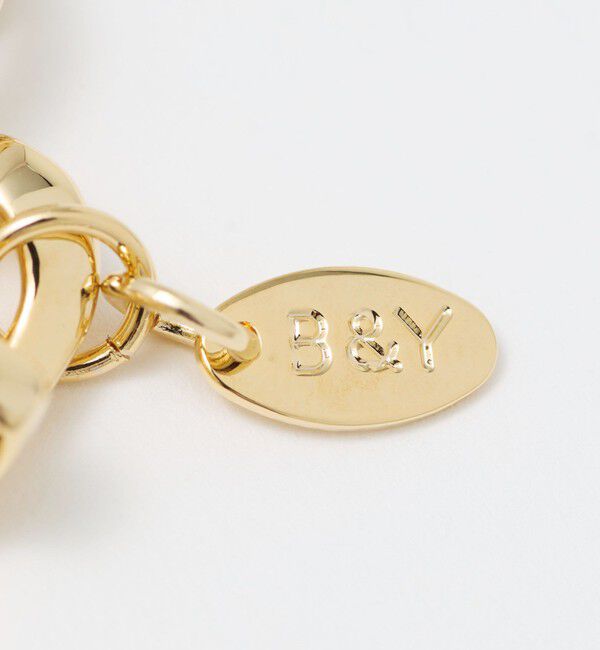 BEAUTY&YOUTH UNITED ARROWS「メタルチェーン&times;レザーベルト ブレスレット」|ブレスレット・バングル|