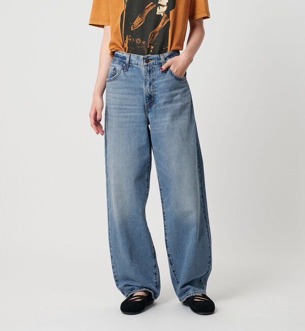 BEAUTY&YOUTH UNITED ARROWS「【国内EXCLUSIVE】＜Levi's＞BAGGY DAD デニムパンツ」|デニム|COBALT