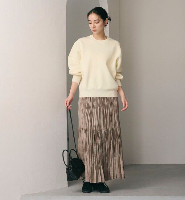 BEAUTY&YOUTH UNITED ARROWS「ポリエステルブレンド ミラノリブ プルオーバー」|ニット・セーター|