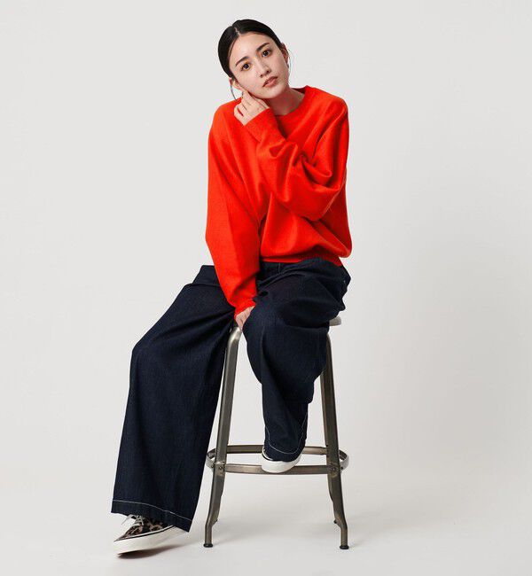 BEAUTY&YOUTH UNITED ARROWS「ポリエステルブレンド ミラノリブ プルオーバー」|ニット・セーター|