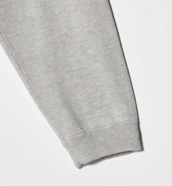 BEAUTY&YOUTH UNITED ARROWS「コットン カシミヤ ブレンド ジャケット ネック Tシャツ 」|ニット・セーター|