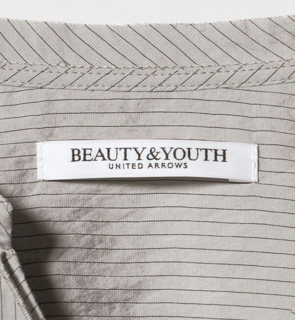 BEAUTY&YOUTH UNITED ARROWS「ラッフル スキッパーブラウス ウォッシャブル」|シャツ・ブラウス|