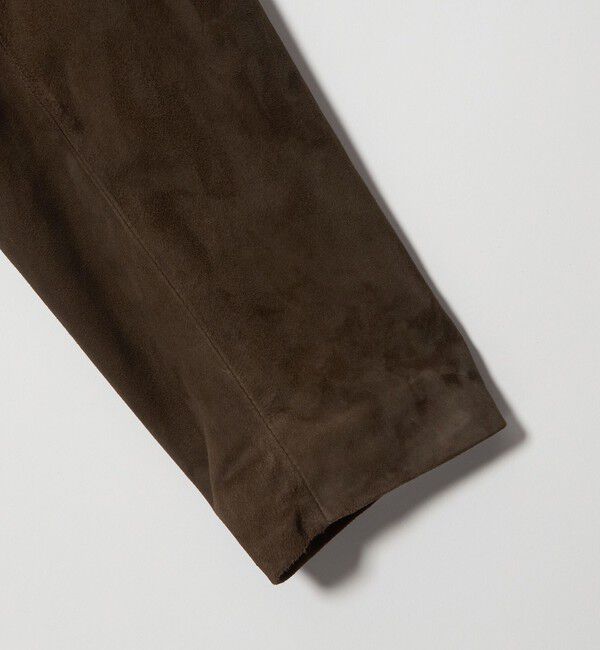 MONKEY TIME「スエード クロップド ジップ ジャケット」|その他|