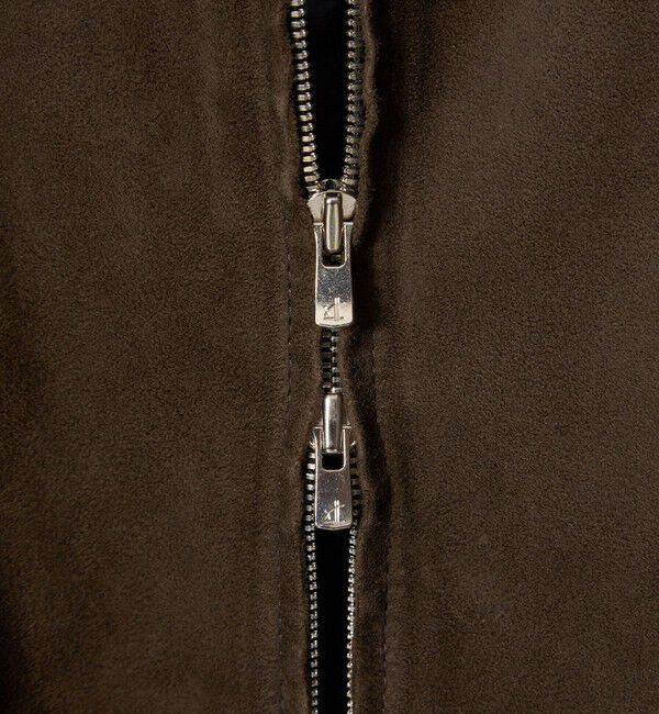 MONKEY TIME「スエード クロップド ジップ ジャケット」|その他|