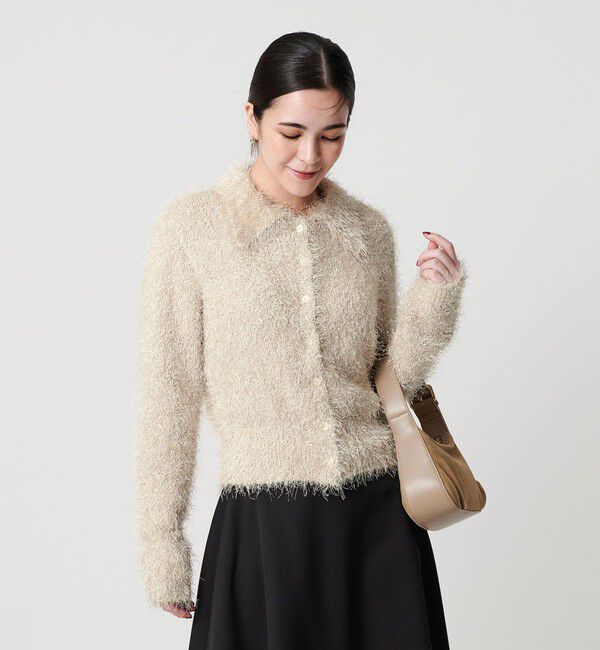 BEAUTY&YOUTH UNITED ARROWS「ポリエステル シャギーカーディガン ウォッシャブル」|カーディガン|