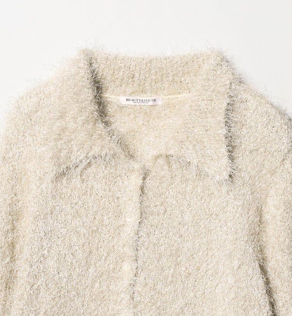 BEAUTY&YOUTH UNITED ARROWS「ポリエステル シャギーカーディガン ウォッシャブル」|カーディガン|