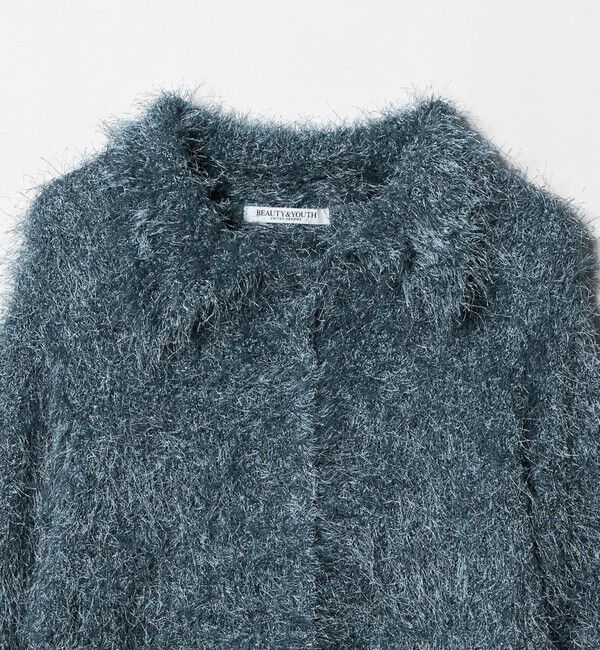 BEAUTY&YOUTH UNITED ARROWS「ポリエステル シャギーカーディガン ウォッシャブル」|カーディガン|