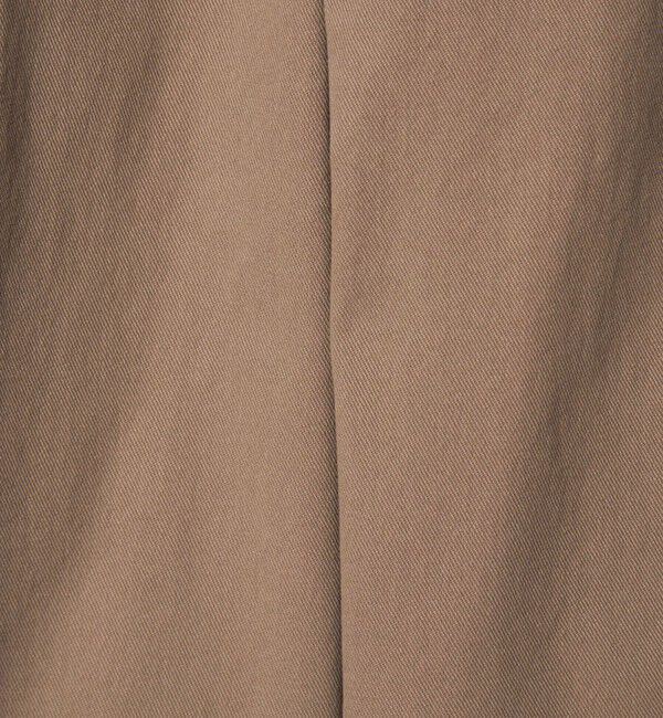 STEVEN ALAN「＜Steven Alan＞ ブラッシュド コットン アウト ワンプリーツ スラックス」|チノ|