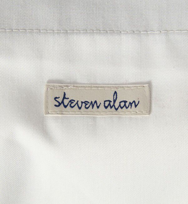 STEVEN ALAN「＜Steven Alan＞ ウール オックスフォード アウト ワンプリーツ スラックス」|スラックス|