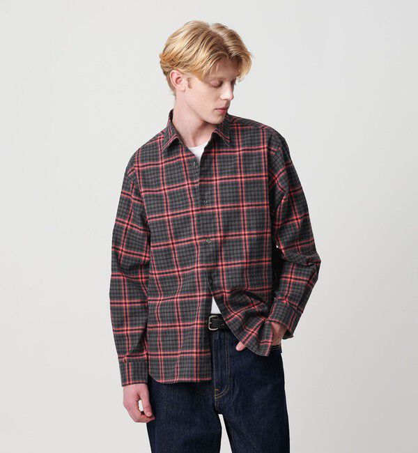 BEAUTY&YOUTH UNITED ARROWS「H/COUNT VYL チェックレギュラーシャツ FORM型」|シャツ・ブラウス|