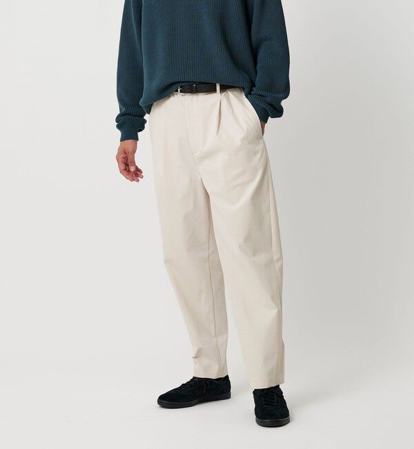 BEAUTY&YOUTH UNITED ARROWS「ユーティリティ1P TP リラックス イージーパンツ 撥水機能 ストレッチ」|チノ|