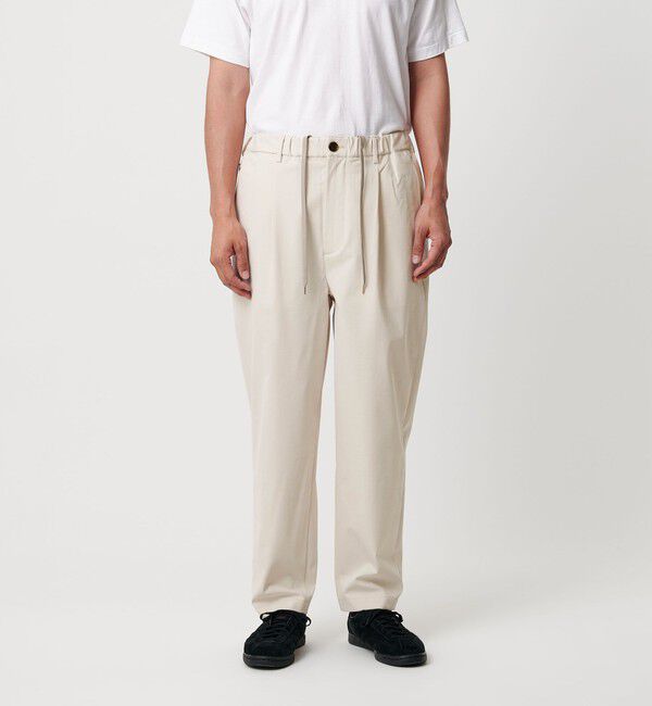 BEAUTY&YOUTH UNITED ARROWS「ユーティリティ1P TP リラックス イージーパンツ 撥水機能 ストレッチ」|チノ|