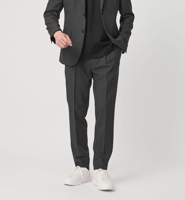 BEAUTY&YOUTH UNITED ARROWS「【WEB限定 WARDROBE SMART】LANATEC OX セットアップ/背抜きジャケット＆イージーパンツ」|スーツ|