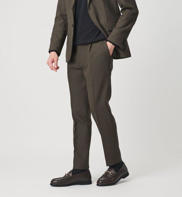 BEAUTY&YOUTH UNITED ARROWS「【WEB限定 WARDROBE SMART】LANATEC OX セットアップ/背抜きジャケット＆イージーパンツ」|スーツ|