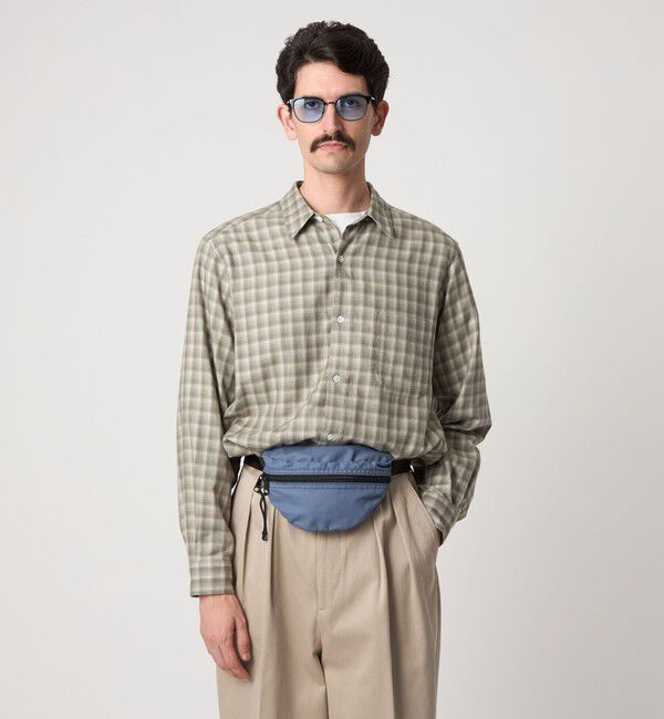 STEVEN ALAN「＜Steven Alan＞ ネル  オンブレー チェック レギュラーカラー シャツ NARROW」|シャツ・ブラウス|