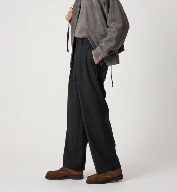 STEVEN ALAN「＜Steven Alan＞ ヴィンテージツイル インツープリーツ ドレス トラウザーズ」|スラックス|