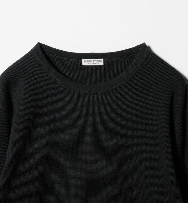 BEAUTY&YOUTH UNITED ARROWS「ハイゲージ ガスコットン サーマル クルーネック カットソー」|Tシャツ・カットソー|