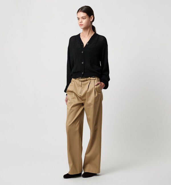 ATTISESSION「＜ATTISESSION＞Vネック カーディガン」|カーディガン|