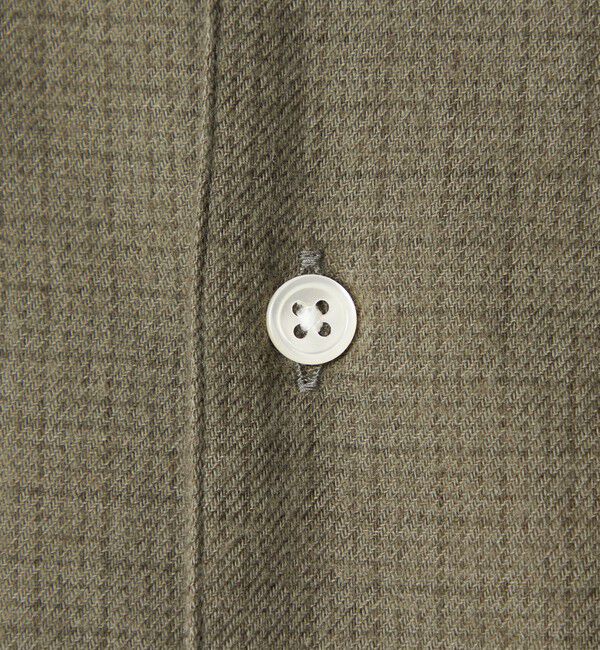 STEVEN ALAN「＜Steven Alan＞ ネル マイクロチェック オープンカラー シャツ BOX」|シャツ・ブラウス|