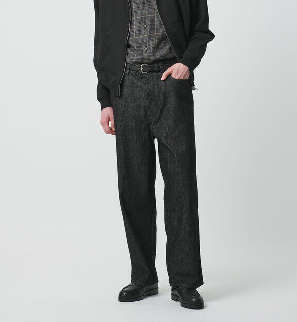 BEAUTY&YOUTH UNITED ARROWS「ワンウォッシュ バギー テーパード デニムパンツ」|チノ|