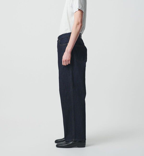 BEAUTY&YOUTH UNITED ARROWS「ワンウォッシュ バギー テーパード デニムパンツ」|チノ|