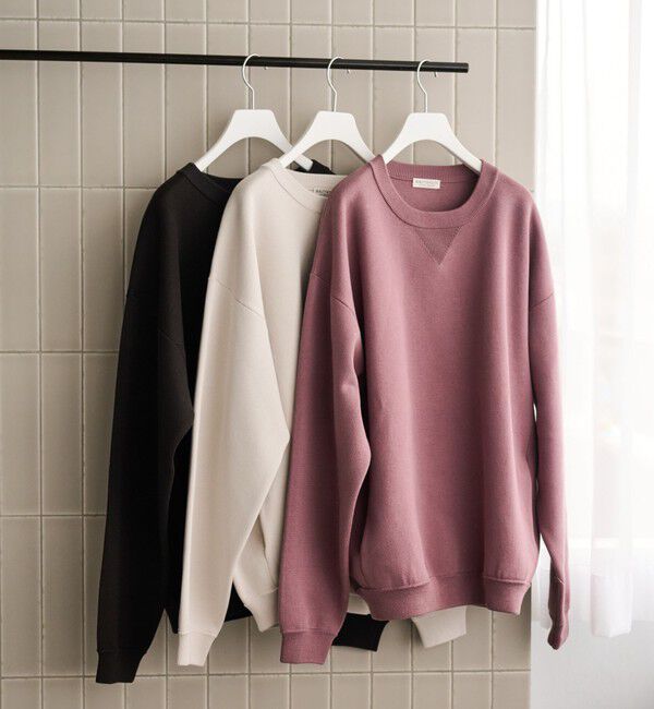 BEAUTY&YOUTH UNITED ARROWS「ミラノリブ クルーネック ニットスウェット」|ニット・セーター|