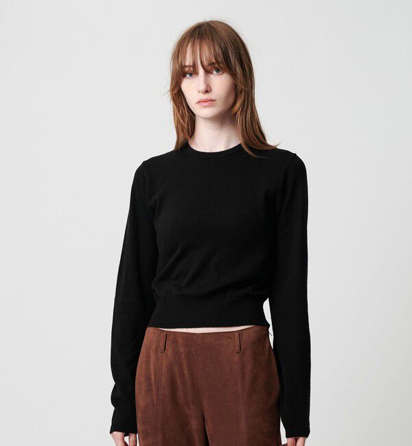 ATTISESSION「＜ATTISESSION＞ショート プルオーバー トップス」|ニット・セーター|