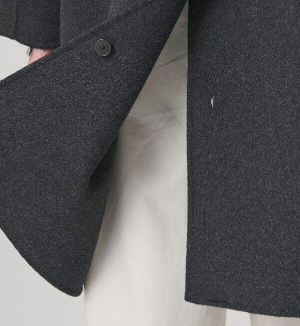 BEAUTY&YOUTH UNITED ARROWS「ショートビーバー リバー コート」|ステンカラーコート|