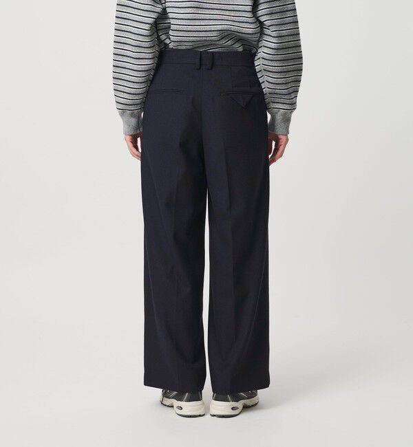 BEAUTY&YOUTH UNITED ARROWS「毛ポリエステル フランネルパンツ」|スラックス|