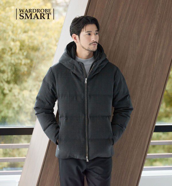 BEAUTY&YOUTH UNITED ARROWS「【WEB限定 WARDROBE SMART】LANATEC フード ダウンジャケット」|ダウン|