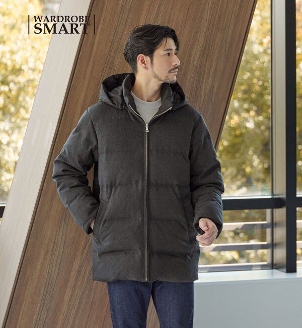 BEAUTY&YOUTH UNITED ARROWS「【WEB限定 WARDROBE SMART】LANATEC 2WAY ダウンジャケット」|ダウン|